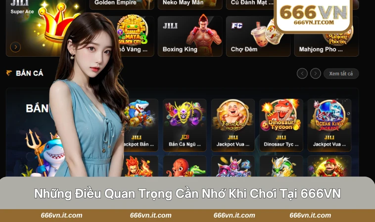 666VN 34 Lưu ý quan trọng giúp người chơi trải nghiệm an toàn