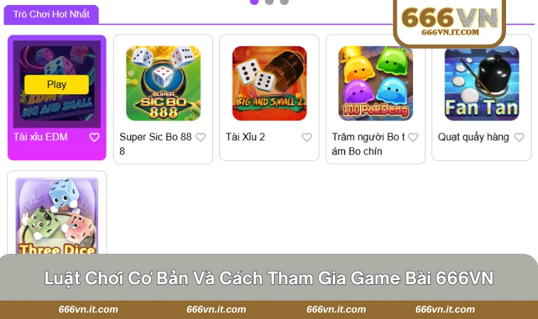 Game Bài 666VN 2 Người chơi đang so bài và đặt cược trong game bài
