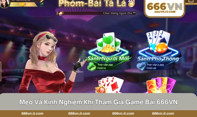 Game Bài 666VN 3 Bàn bài online 666VN đang được nhiều người tham gia và đặt cược